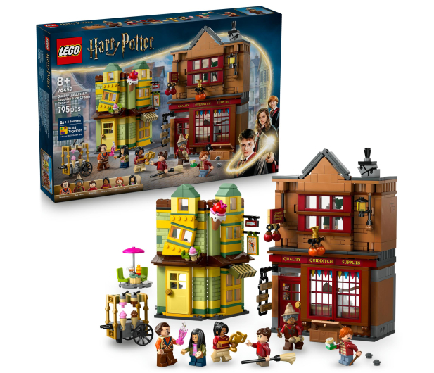 LEGO Harry Potter 76452 Markowy sprzęt do quidditcha™ i lodziarni - 1331669 - zdjęcie 2
